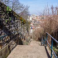 Montée de la Sarra (tout en haut vers Loyasse) Lyon 9ème