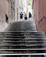 Montée des Chazeaux, Lyon 5ème (de la Rue du Boeuf à la Montée Saint Barthélémy)