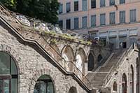 Montée du Perron entre rue Burdeau et Place Chardonnet Lyon 1er