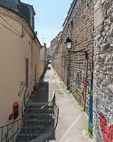 Ruelle des Fantasques près de la Montée Coquillat (1832-1915) Lyon 1er