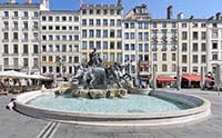 La Garonne et ses affluents par Frédéric Auguste Bartholdi (1834-1904) Place des Terraux à Lyon