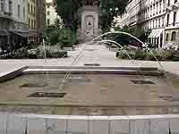 Fontaine Place Gailleton à Lyon 2ème