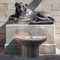 Fontaine par Lemot 1823 Place Satonay Lyon 1er (Fonderie Royale du Creusot 1823)