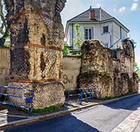 Ruines Aqueduc du Gier rue Roger Radisson Lyon 5ème