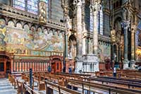 Intérieur de la Basilique de Fourvière Lyon 5ème