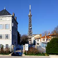 Tour émetteur de Fourvière Lyon 5ème