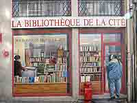 Fresque des Ecrivains Rue de la Platière Lyon 1er