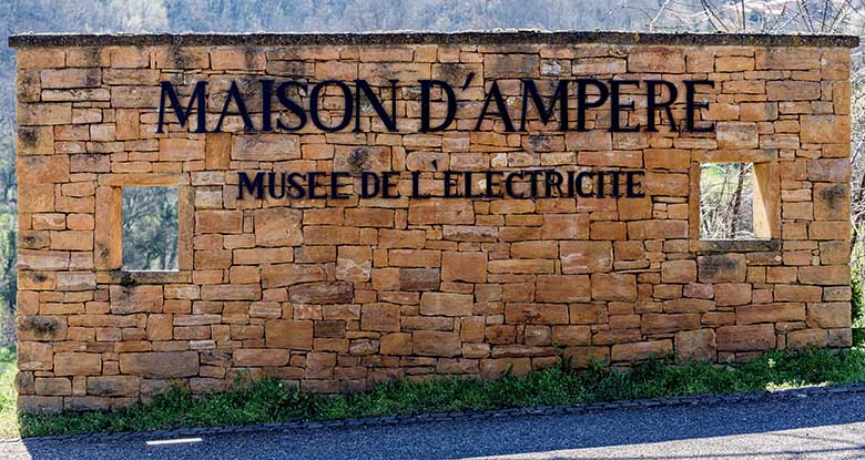 Maison d'Ampère à Poleymieux au Mont d'Or