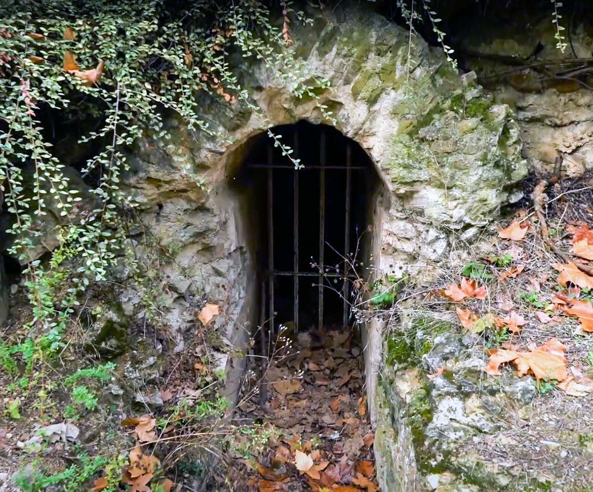 Canalisation parc du Brûlet apres le siphon Aqueduc du Gier