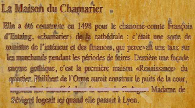 La Maison du Chamarier