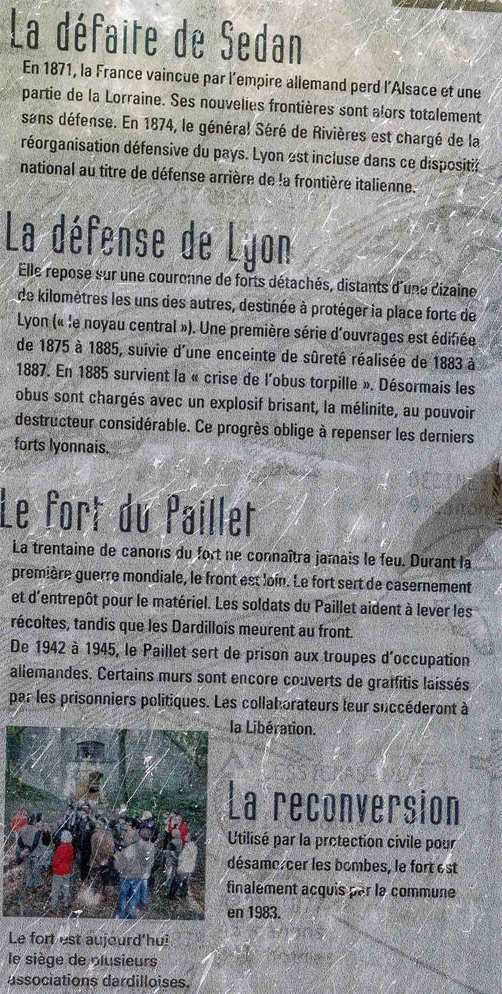 Fort du Paillet à Dardilly