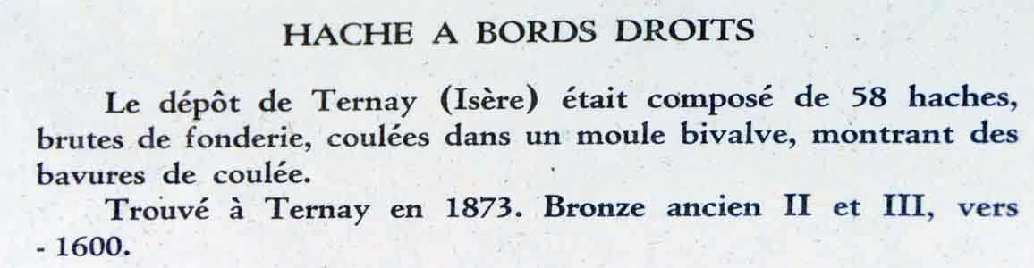 Haches à Bords Droits