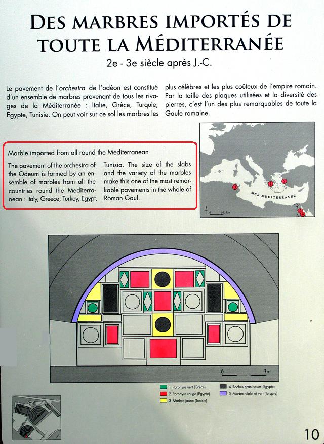 leThéatre de l'Odéon Fourvière Lyon 5ème