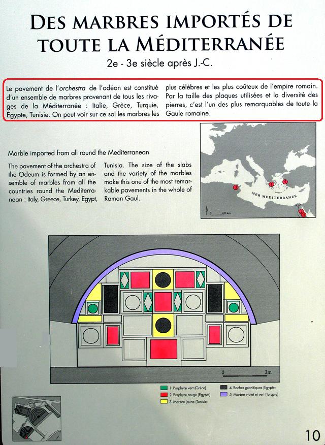 leThéatre de l'Odéon Fourvière Lyon 5ème