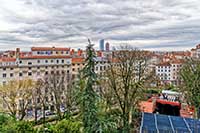 Jardin Croix-Paquet et station de Métro entre rue d’Alsace-Lorraine et Montée Saint Sébastien Lyon 1er