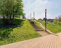 Parc de la Passerelle (de l’Avenue Bathélémy Buyer  au parc de la Mairie du 5ème) Lyon 5ème