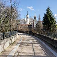 Parc des hauteurs entre Fourvière et La Sarra