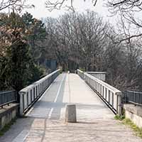 Passerelle des Quatre-Vents - Parc des Hauteurs derrière Fourvière