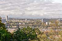 La Duchère vue depuis le parc des hauteurs