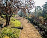 Parc du Vallon, entre le bas du Boulevard de la Duchère et l’Avenue Rosa Parks (1913-2005) Lyon 9ème