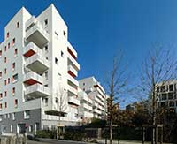 Rue Denise Joussot au Plateau La Duchère (Lyon 9ème)