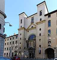 Chapelle de la Trinité, dans le Lycée Ampère, rue de la Bourse, Lyon 1er 