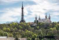 Tour émetteur de Fourvière Lyon 5ème