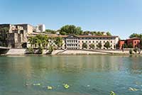 Fort Saint Jean , Le Grenier d’Abondance et Hotel de la Butte  quai Saint Vincent Lyon 1er