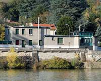 Maison de Tony Garnier (ce qu’il en reste et après transformations)Quai Paul Sédallian Lyon 9ème