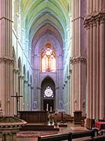 Intérieur de l’église de la Rédemption Place Puvis de Chavannes Lyon 6ème