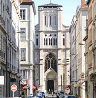 Saint André Rue de Marseille vue depuis la rue Bonald Lyon 7ème