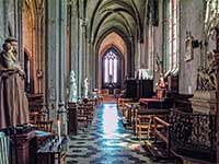 Intérieur de l’Eglise Saint Georges Lyon 5ème