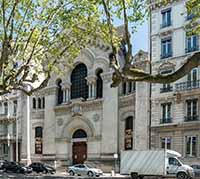 Grand Temple de Lyon par Gaspard André (1840-1896) construit de 1879 à 1885 Lyon 3ème