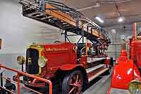 Camion - Musée des Sapeurs Pompiers de Lyon (Avenue de Champagne à Balmont - La Duchère) (Lyon 9ème)