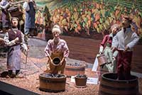 Scène des vendanges - Musée des Automates 100 rue Saint Georges Lyon 5ème