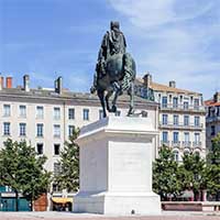 Statue de Louis XIV (2025) Place Bellecour Lyon 2ème