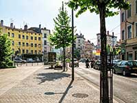 Place de Valmy à Vaise Lyon 9ème