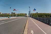 Pont Lafayette sur le Rhône Lyon (1890)