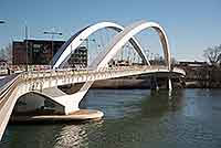 Pont Raymond Barre sur le Rhône (tramway) (2013)