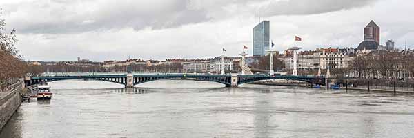 Pont de l’Université sur le Rhône Lyon (1903)