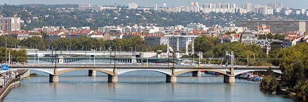 Viaduc S.N.C.F sur le Rhône Lyon (1856)