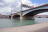 Viaduc S.N.C.F sur le Rhône Lyon (1856)