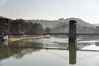 Pont Masaryk sur la Saône Lyon 9ème (1831)