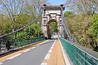 Pont de l’Île Barbe sur la Saône Lyon 9ème (1827)