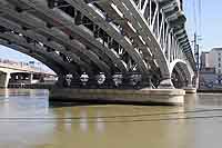 Viaduc de la Quarantaine - Pont S.N.C.F. Kitchener sur la Saône Lyon 5ème (1856)