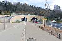 Tunnels de la Croix-Rousse coté Saône Avenue de Birmingham