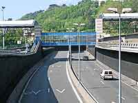 Périphérique Nord, Tunnel de la Duchère