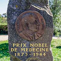 Esplanade Lichfield - Monument à Alexis Carrel - Sainte Foy lès Lyon