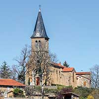 Eglise Saint Christophe de Poleymieux au Mont d’Or