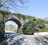 Pont du Vallon d’Arche - Route de Saint Fortunat - Saint Didier au Mont d’Or